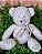 URSO MY LOVE  - M  COR BRANCO COM ESTAMPA FLORAL - Imagem 1