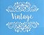 STENCIL VINTAGE - Imagem 1