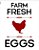 STENCIL FARM FRESH EGGS - Imagem 2
