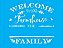 STENCIL WELCOME FARMHOUSE - Imagem 1
