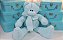 Urso Pinduco - cor verde tifany - Imagem 1