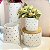 Pote Poa Porcelana - Bolinhas Gold - Imagem 2