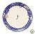 Prato Raso 27 Border Azul - Heritage - Imagem 1