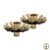 Set/2 Castiçal p/ Garrafa Flower - Home Accessories - Imagem 3