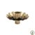 Set/2 Castiçal p/ Garrafa Flower - Home Accessories - Imagem 1