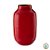 Vaso de Metal Oval Vermelho - Blushing Birds - Imagem 1