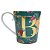 Caneca "B" Verde Alphabet Mugs em Porcelana Pip Studio - Imagem 1