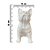 Escultura Bulldog White - Imagem 4