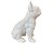 Escultura Bulldog White - Imagem 2