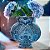 Vaso Flat Kyoto Festival Azul Home Accessories - Imagem 2