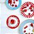 Prato de Sobremesa Vermelho Stripes - Love Birds - Imagem 2