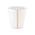 Caneca s/ Alça Golden Dots Branco - Royal Yerseke - Imagem 1