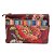Set/2 Necessaire Poppy Stich Burgundy - Imagem 1