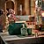 Necessaire Grande Velvet Quilted Verde - Imagem 4