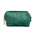 Necessaire Grande Velvet Quilted Verde - Imagem 1