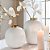Vaso de Metal Gold Top 32 Branco - Royal Winter White - Imagem 3
