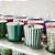 Set com Caneca s/ Alça Stripes e Mini Prato Verde - Mugs & Match - Imagem 3