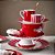 Mini Prato p/ Bolo Vermelho/Rosa - Love Birds - Imagem 2