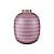 Vaso de Metal 32 Stripes Lilás - Home Accessories - Imagem 1