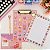 Prancheta Estampada A5 + 30 Folhas Decoradas Ursinhos Kawaii - Imagem 2
