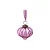 Enfeite de Natal de Vidro Drop Rosa - Christmas Decorations - Imagem 1