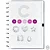Caderno CI Monogram Collection com Crystals Swarovski - Imagem 5