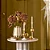 Vaso de Metal 29 Stripes Branco/Dourado - Home Accessories - Imagem 5