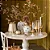 Vaso de Metal 29 Stripes Branco/Dourado - Home Accessories - Imagem 2