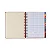 Planner Permanente Wire-o Clássica Semanal Notas A5 Vermelho Quente - Imagem 8
