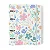 Caderno Criativo Argolado Office Duo Lagoa Pautado & Pontado A5 Cisne Floral Off White - Imagem 1