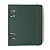 Caderno Criativo Argolado Office Duo Clássica Pautado & Pontado A6 Verde Oliva - Imagem 1