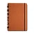Caderno Espiral Colegial Clássica Pautado Caramelo 1 Matéria 80 fls - Imagem 1