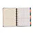 Planner Permanente Wire-o Clássica Semanal Notas A5 Café - Imagem 5