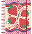 Caderno Tilidisco Inteligente Grande 10 Matérias Be Berry Cor Rosa/vermelho - Imagem 1