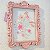 QUADRO ROSA FLORES - Imagem 1