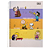 Caderno Espiral Capa Dura Universitário 1 Matéria Snoopy - Imagem 2