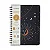 Caderno Colegial Astral Eclipse Preto (Espiral - 80 Folhas Pautadas - 1 Matéria) - Imagem 2