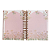 DIÁRIO ELEGANTE COM CADEADO CORAÇÃO DOURADO 100 FOLHAS – ABELHA RAINHA ROSA - Imagem 2