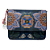 Bolsa transversal Fenna pequena flores felloes azul escuro - Pip Studio - Imagem 1