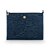 Necessaire Flat Pouch Grande Velvet Quiltey Days Azul- Pip Studio - Imagem 1