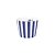 Xícara p/ Ovo Stripes Azul Royal Stripes - Pip studio - Imagem 1