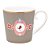 Caneca Grande Medallion Cáqui Love Birds - Pip Studio - Imagem 1