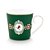 Caneca Grande Verde Escuro Love Birds - Pip studio - Imagem 1