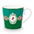 Caneca Grande Medallion Esmeralda/Verde Love Birds - Pip Studio - Imagem 1