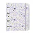 Caderno Criativo Argolado Office Duo Melissa A5 Mini Bloomy/Cicero - Imagem 1