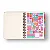 Planner Permanente Wire-o Melissa Semanal Notas A5 Pink Bloomy/Cicero - Imagem 3