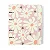 Caderno Criativo Argolado Melissa Pautado 17x24 Pink Bloomy/Cicero - Imagem 1