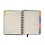 Agenda Planner Wire-o 2026 Clássica Semanal Notas c/ Divisórias A5 Caramelo/Cicero - Imagem 6