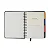Agenda Planner Wire-o 2026 Clássica Semanal Notas c/ Divisórias A5 Caramelo/Cicero - Imagem 2