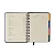 Agenda Planner Wire-o 2026 Clássica Semanal Notas c/ Divisórias A5 Caramelo/Cicero - Imagem 9